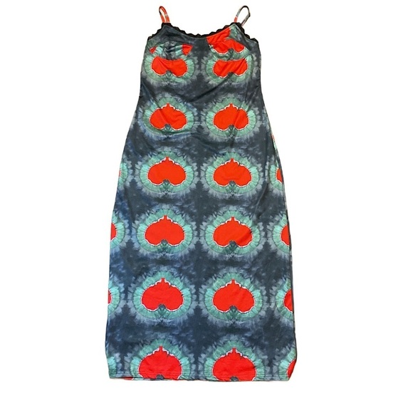 Dresses & Skirts - O-MIGHTY Women's Blue Red Dress sleeveless maxi